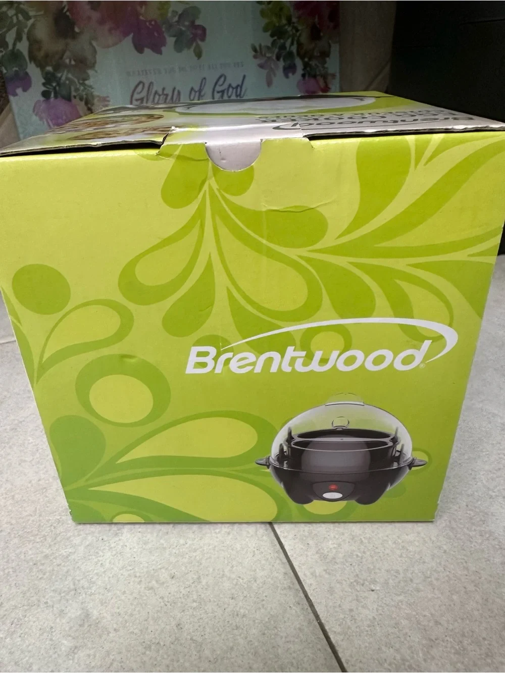 Brentwood Black Egg Cooker – Compact Breakfast Steamer
